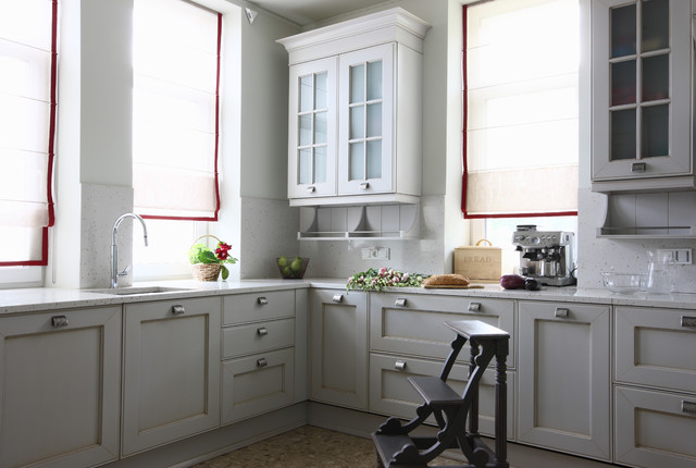 Дом в Подмосковье contemporaneo-cocina