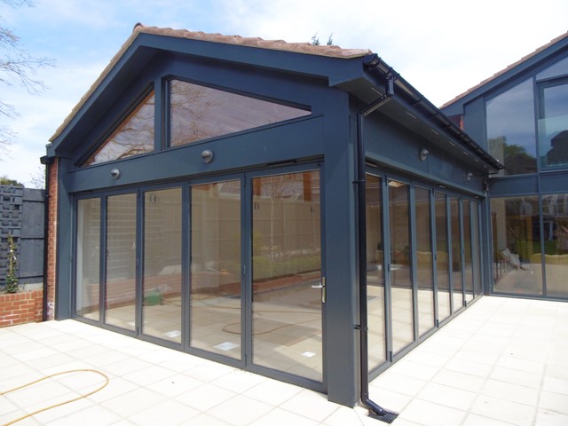 New Build, Leisure Complex, London contemporary-exterior