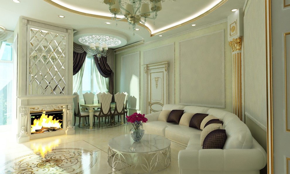 Дизайн неоклассика плюс Ар-деко