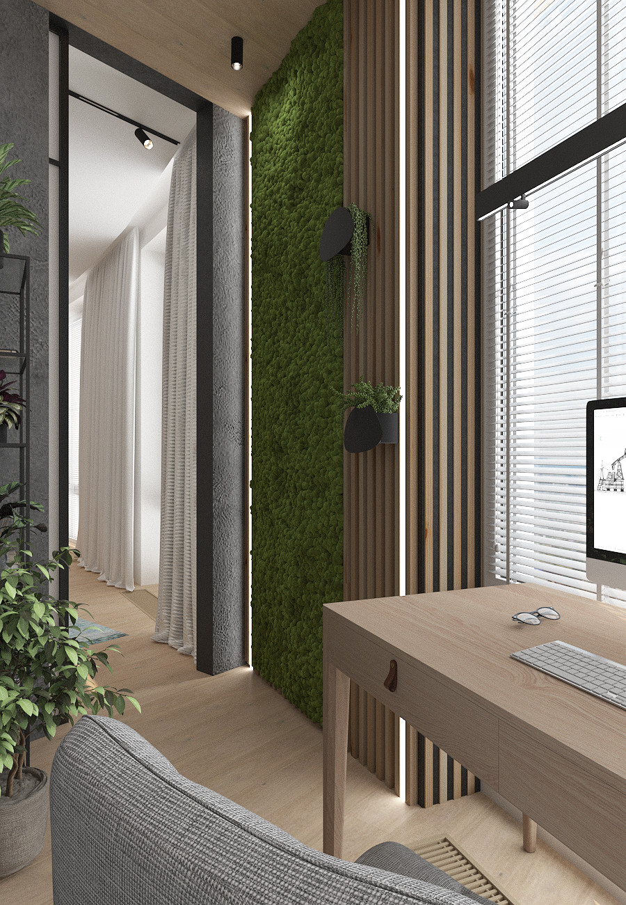 Современная квартира для дружной семьи