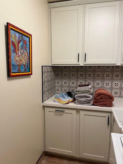 New "vintage vibe" Laundry Room for Az Home