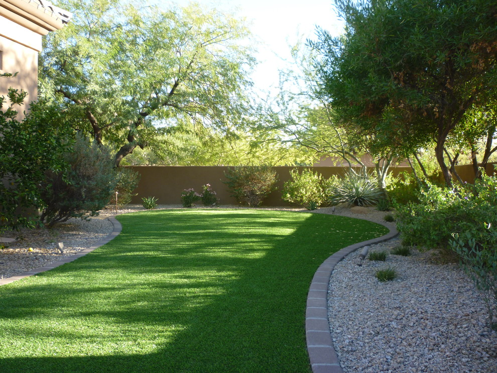 Design ideas for a landscaping in Phoenix.