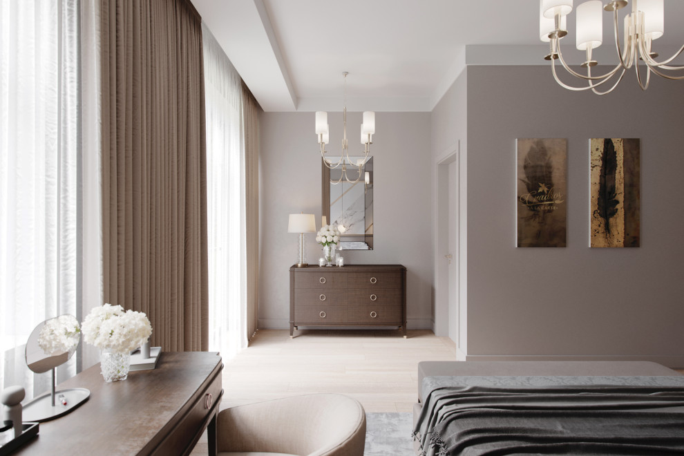 Таунхаус неоклассика Кофейный