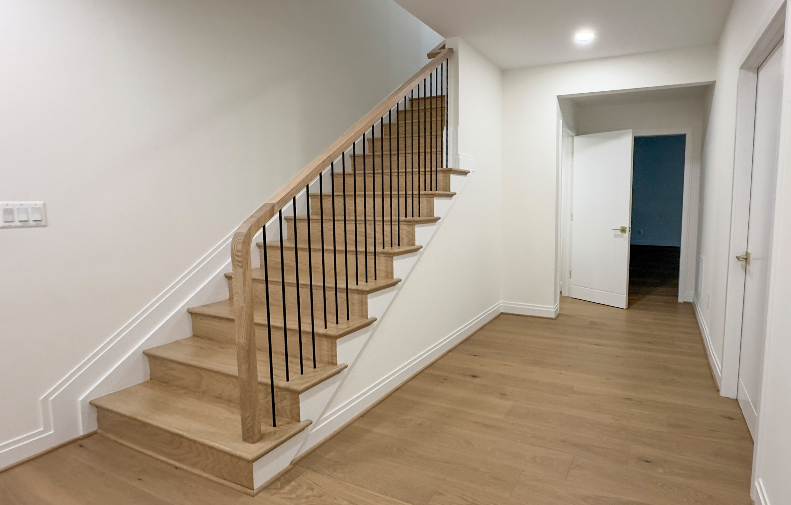 144_Attractive Transitional Staircase in Impressive Modern Home, Vienna VA 22180
