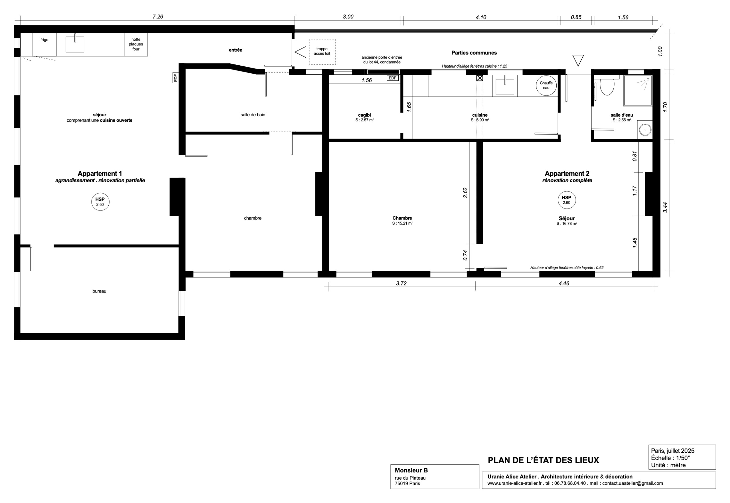 Appartement Jourdain