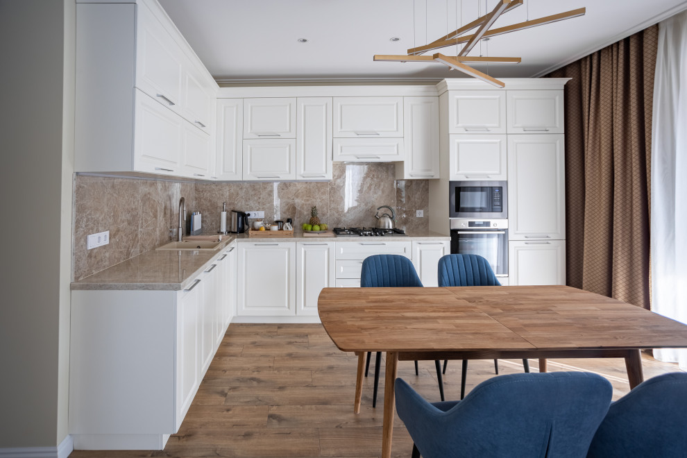 Эклектика в теплых тонах .