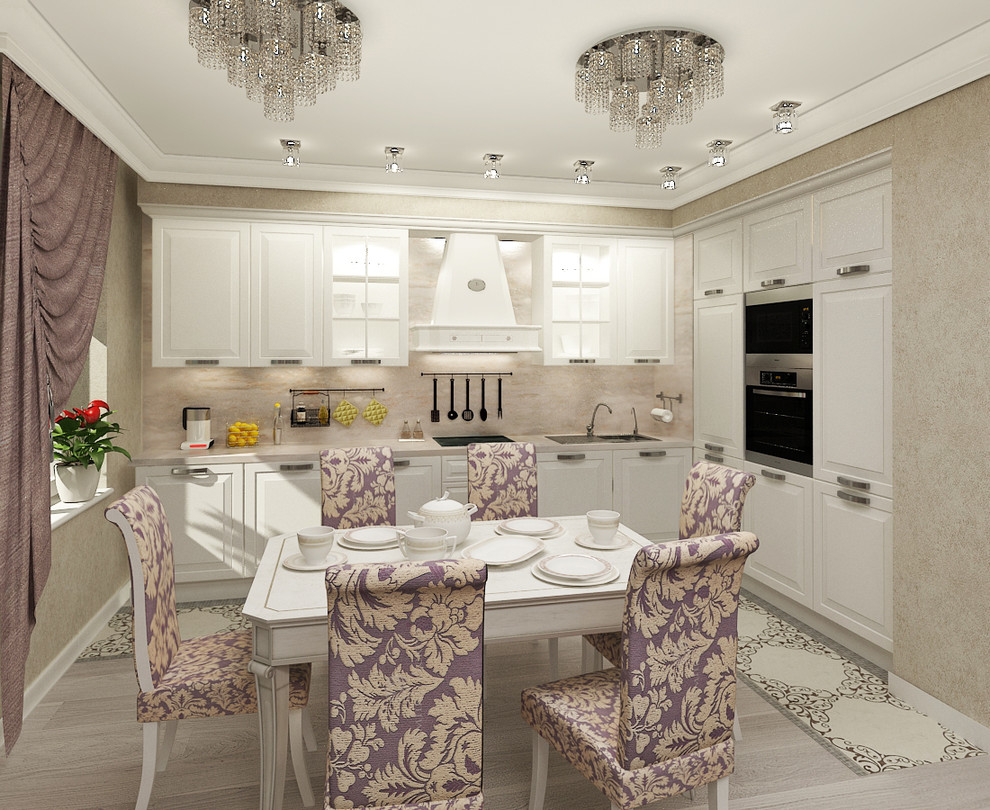 Проект интерьера трехкомнатной квартиры, ул.Космонавтов, 98 м.кв.