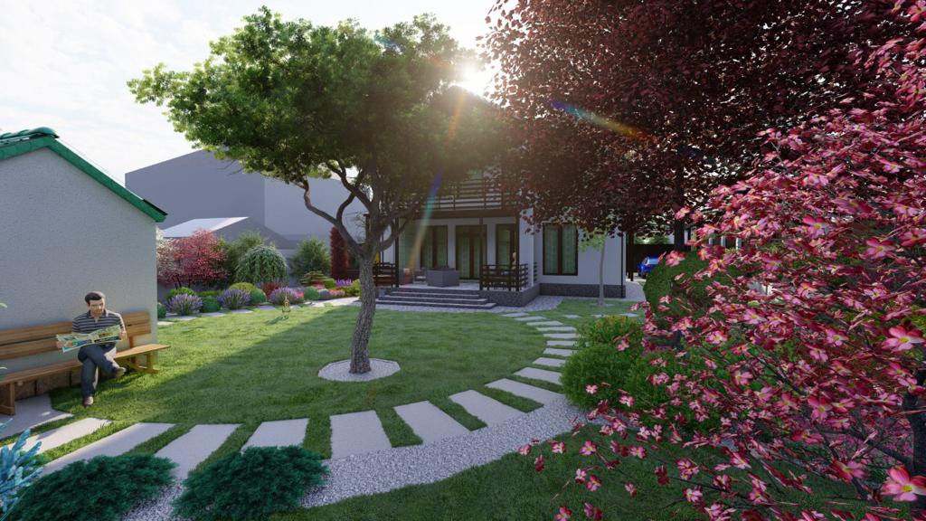 Ландшафтный дизайн в Новороссийске (Мысхако)