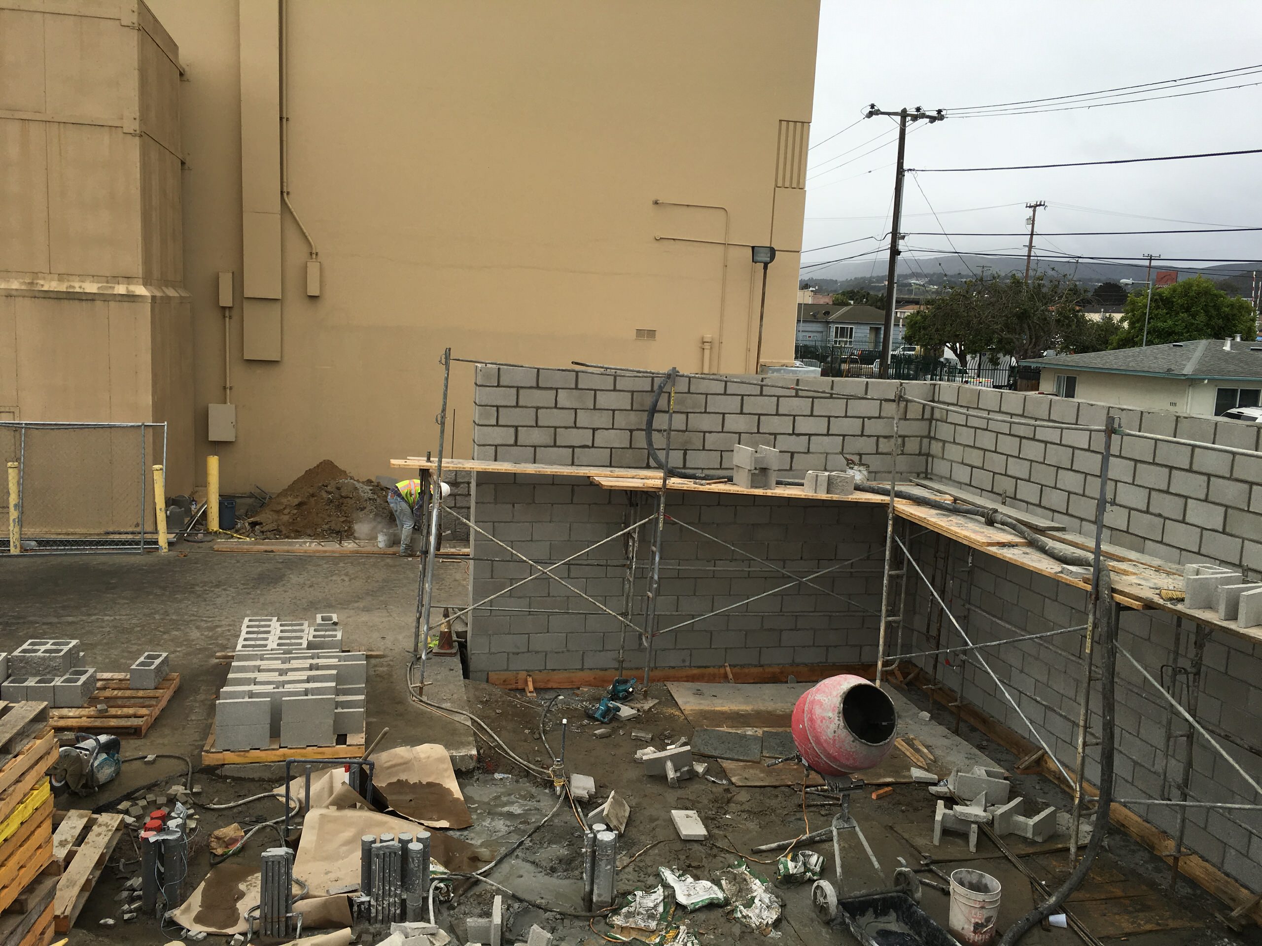 AT&T Bloom Energy Block Wall