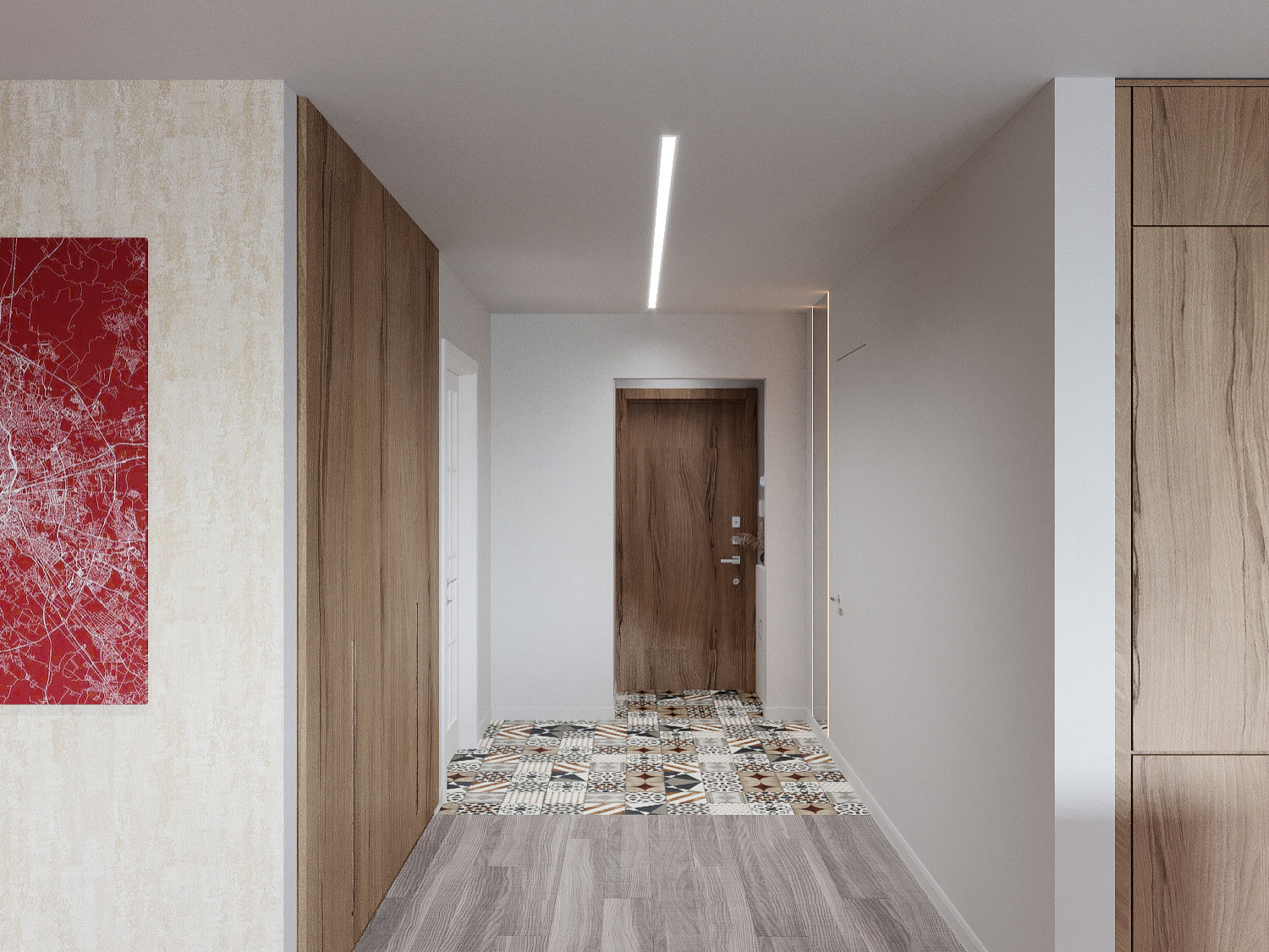 Квартира в минималистическом стиле 80 м^2 «ЖК Лазурные небеса» г.Казань