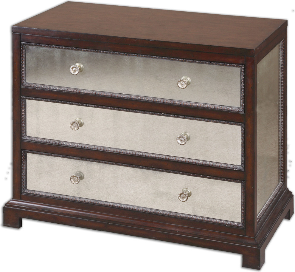 Jayne Mirrored Accent Chest