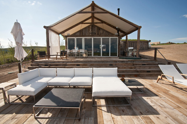Guest Tent rustic-deck