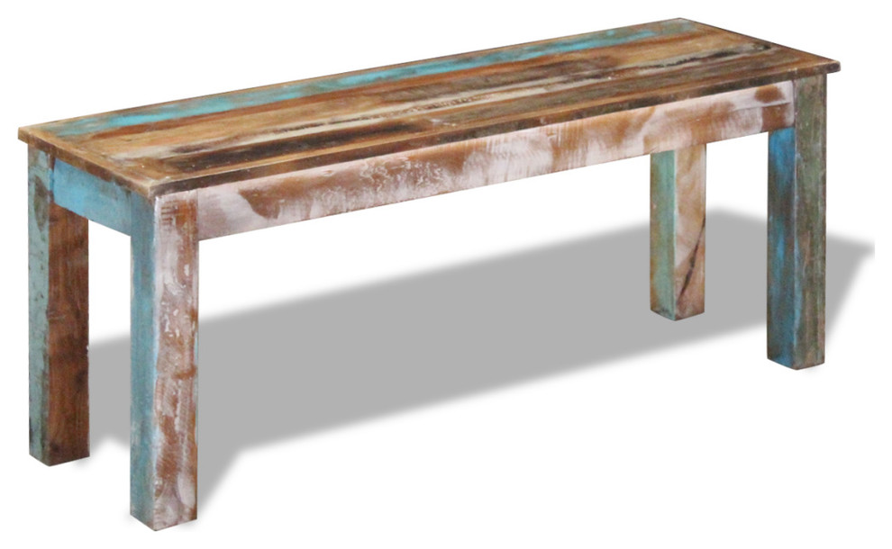 wood bench for living room