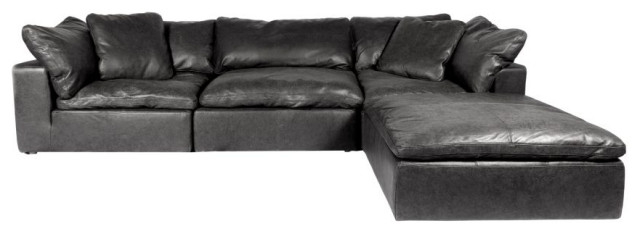 133 5 W Philip Modular Lounge Sofa Modern Top Grain Leather Solid Wood Frame Transitional Sectional Sofas By Noble Origins Llc Houzz - Plunge Sectional Sofa 133 5 W Philip Modular Lounge Sofa Modern Top Grain Leather Solid Wood Frame Transitional Sectional Sofas By Noble Origins Llc Houzz - Plunge Sectional Sofa