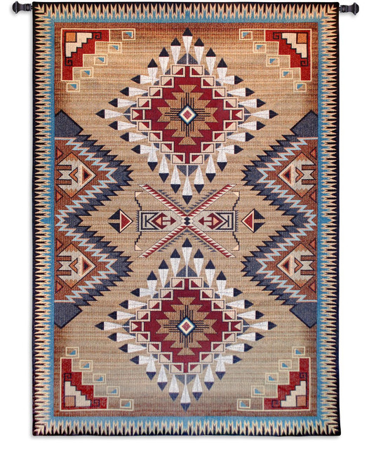 Southwest Red Earth Tapestry Wall Hanging Southwestern Tapestries