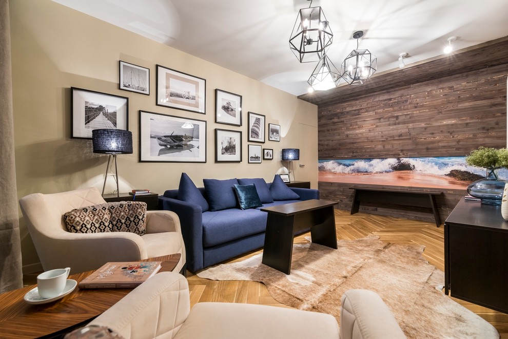 Гостиная с видом на море