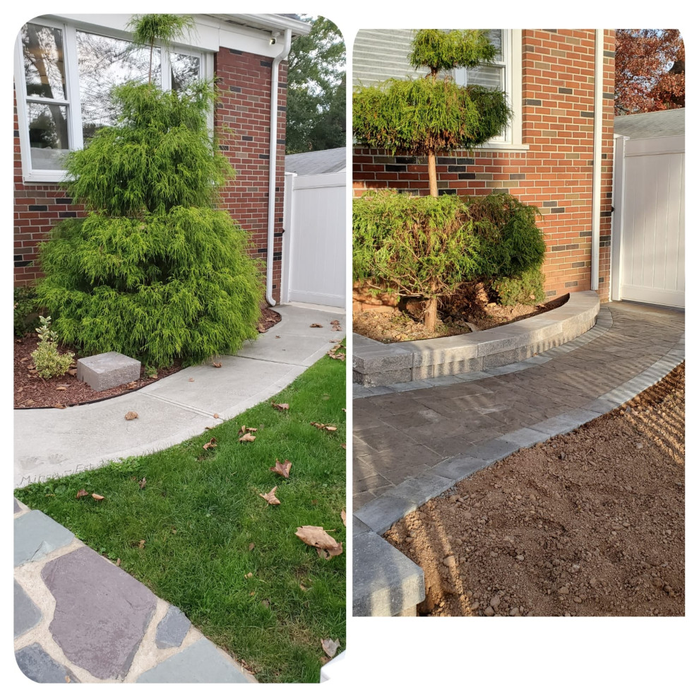 Masonry work and pavers