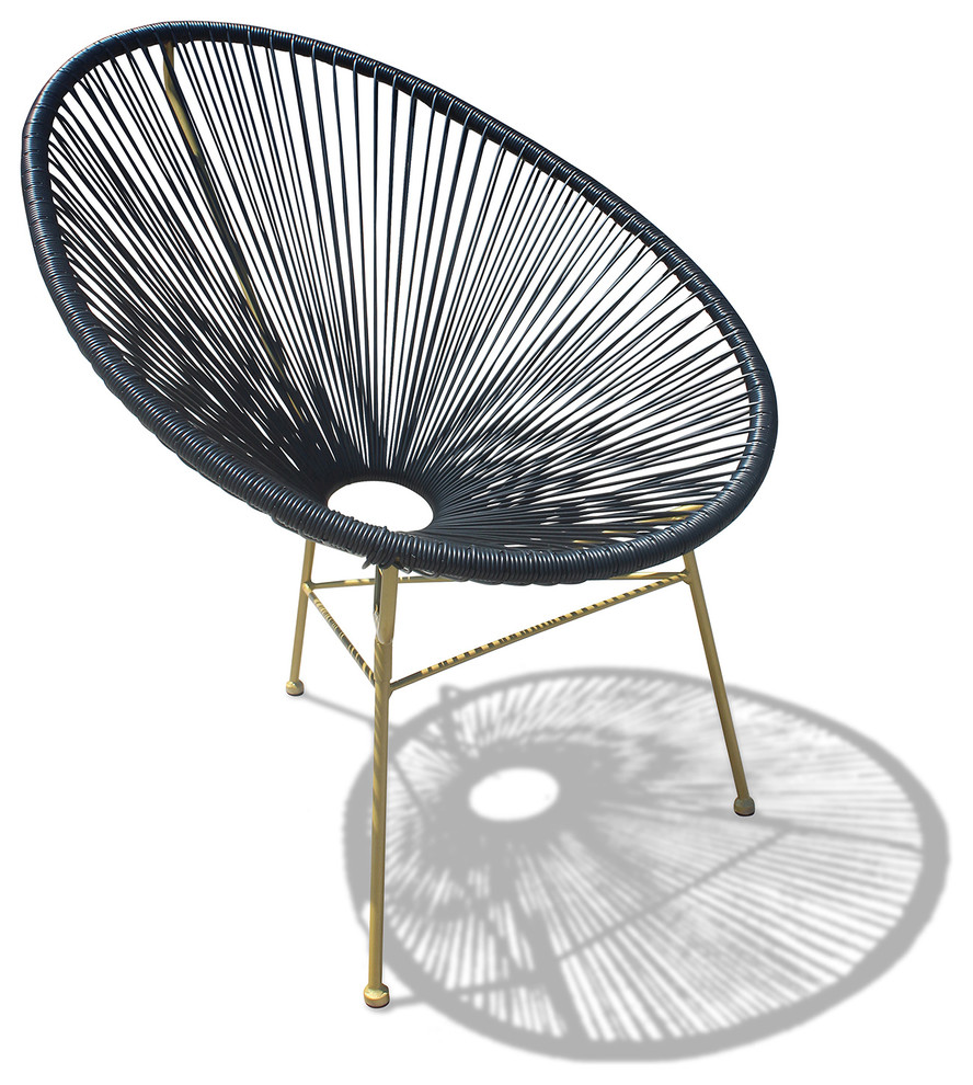 Acapulco 2 Piece Lounge Chair Set - Midcentury - Outdoor Lounge Chairs