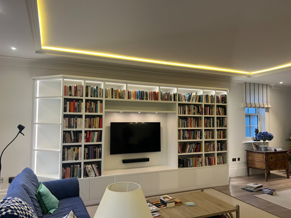 Bespoke TV Wall Bookcase