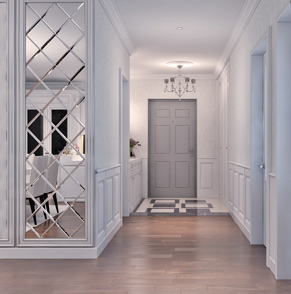 INTERIOR DESIGN OF THE APRATMENT IN APPLE CITY