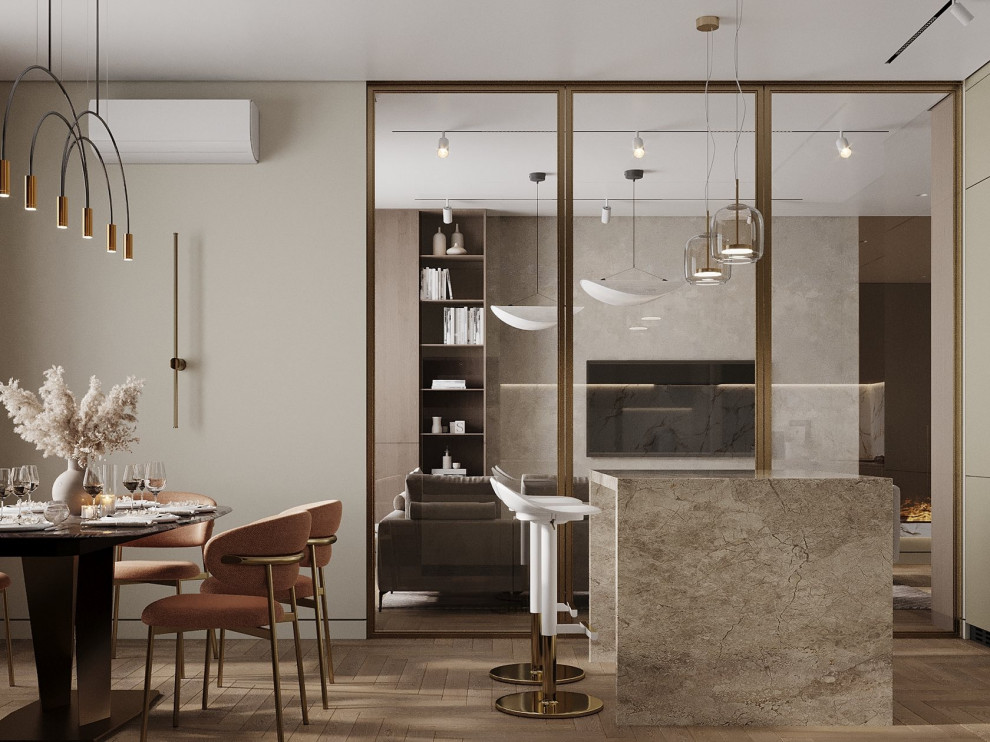 Дизайн интерьера квартиры в ЖК central avenue #PR-400