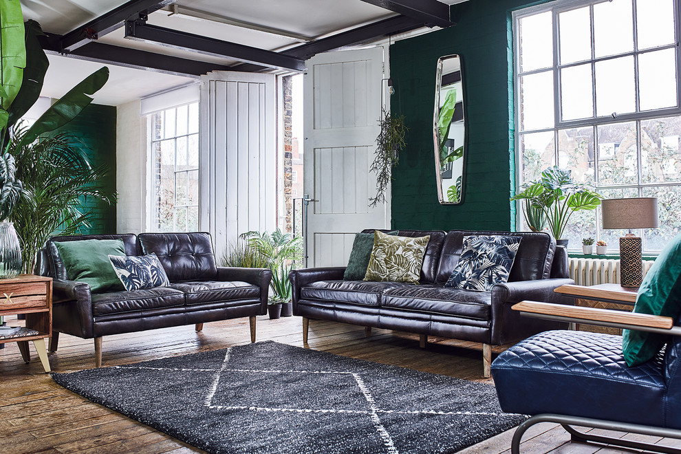 Urban Jungle | Industrial Living Room - Industrial - Other ...