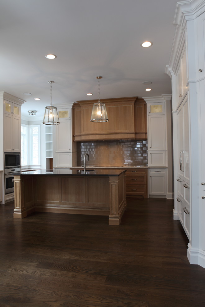 Kitchen - transitional kitchen idea in Chicago
