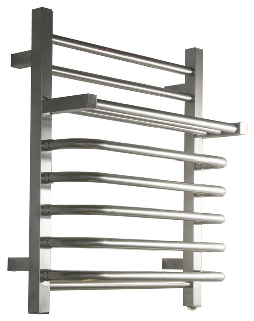 Koze 118 Wall Mounted Electric Towel Warmer Brushed Nickel 20 3 Koze 118 Wall Mounted Electric Towel Warmer Brushed Nickel 20 3