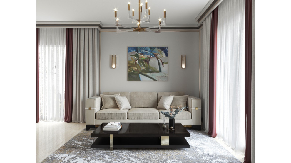 Дом в сосновом бору. Дизайн-проект трёхэтажного частного дома. Пермь