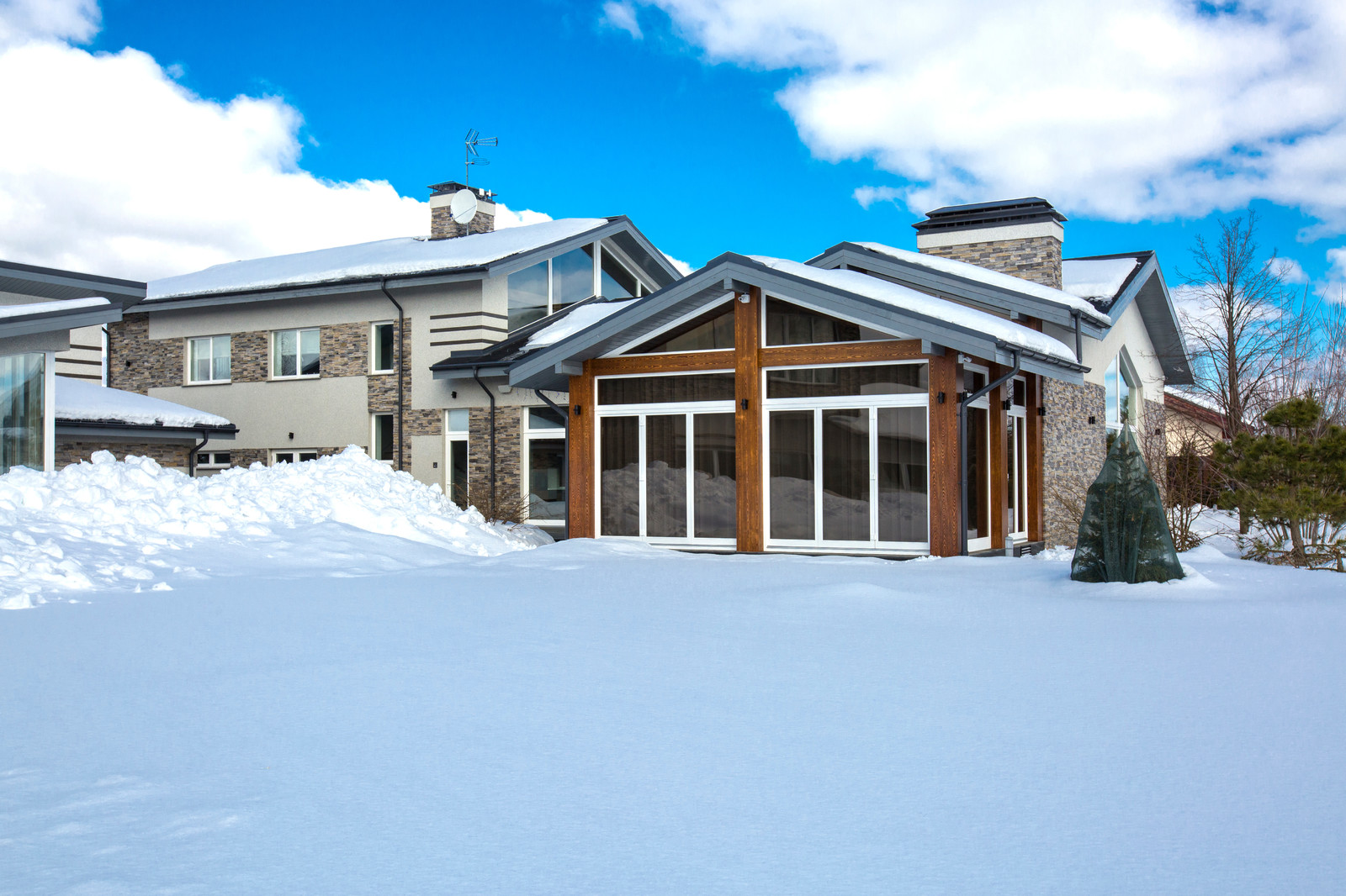 Гостевой домик с сауной и бассейном