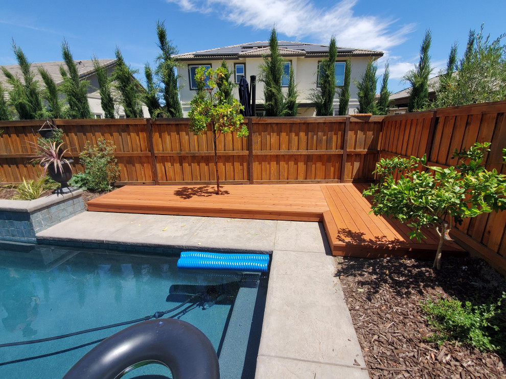 Small Pool Deck