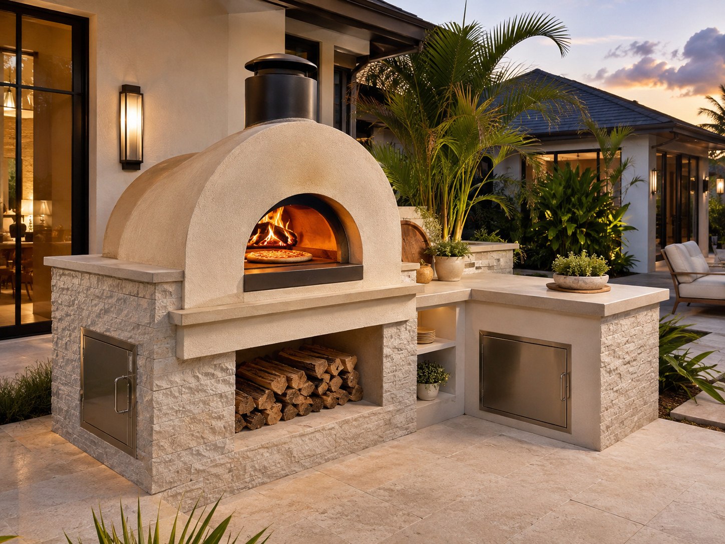 Custom Wood-Fired Pizza Ovens