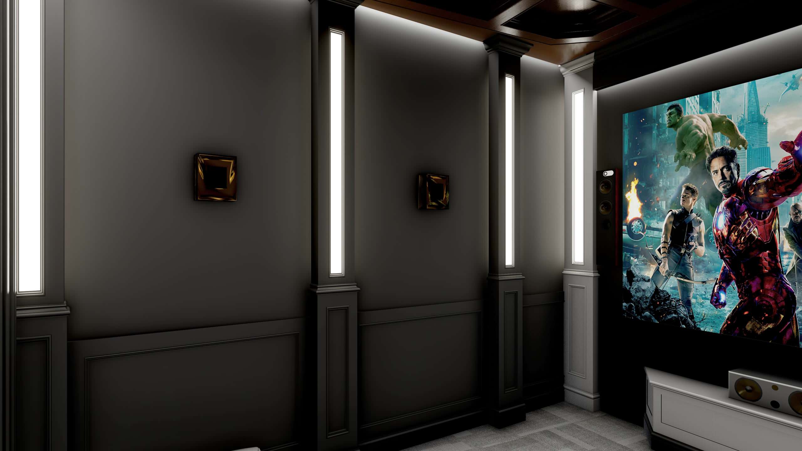 Home Cinema Interior design in Ealing