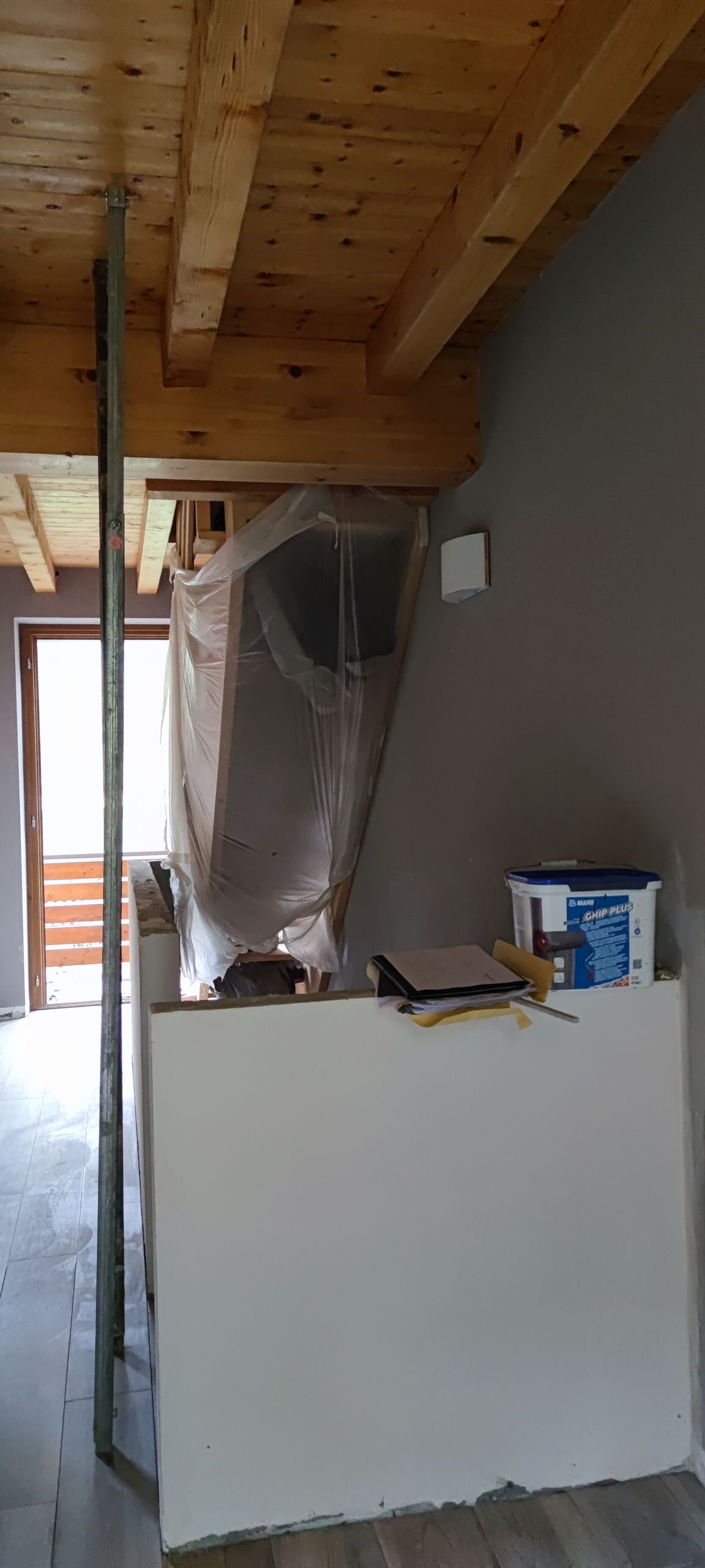 work in progress ristrutturazione  su due livelli