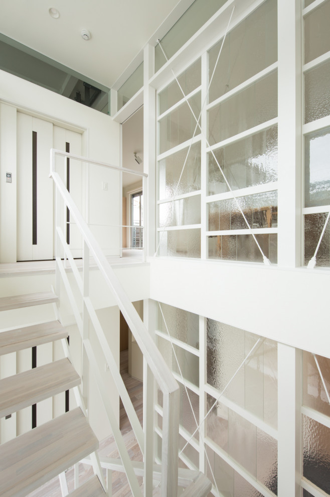 大阪にあるおしゃれな階段の写真