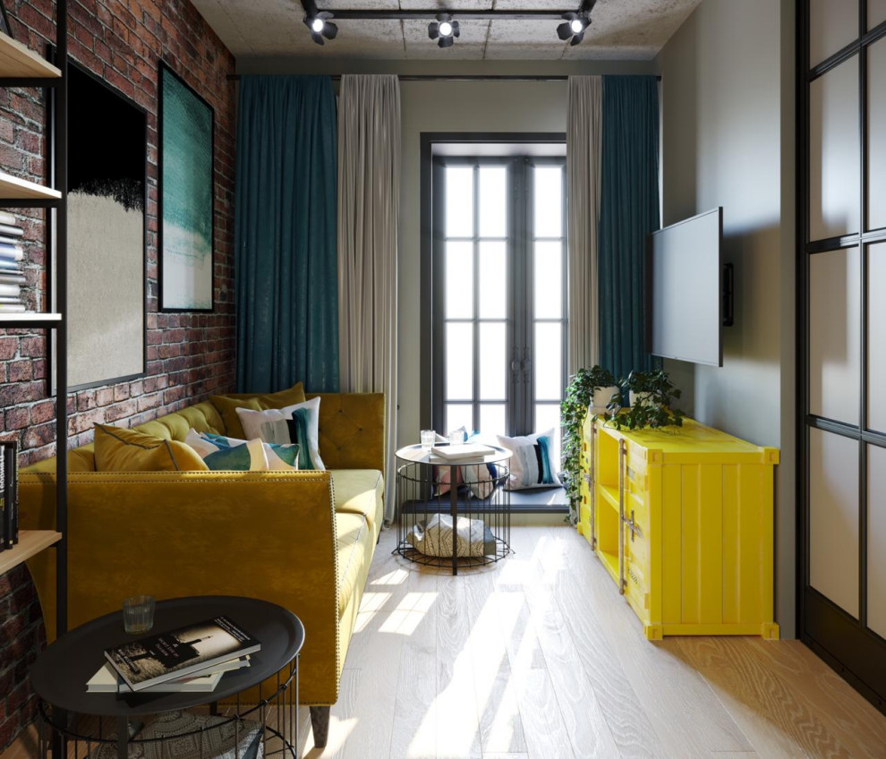 Проект квартиры с атриумом в ЖК "Поколение"