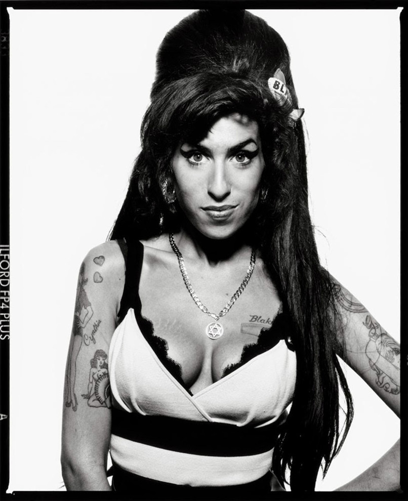 Amy Winehouse, 48" X 72"