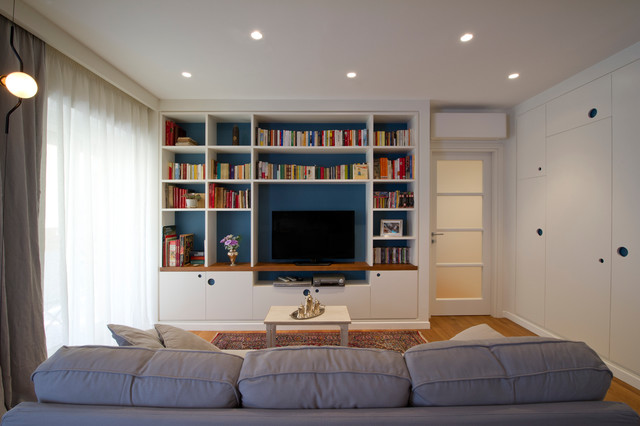 Portaportese minimalistisch-wohnzimmer