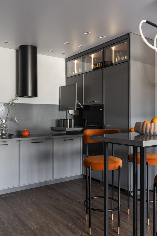 Новая реализованная кухня совместно с дизайнером Яной Васильевой