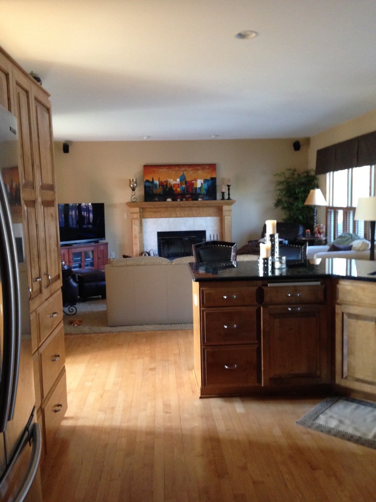 best paint colors for open concept family room/kitchen