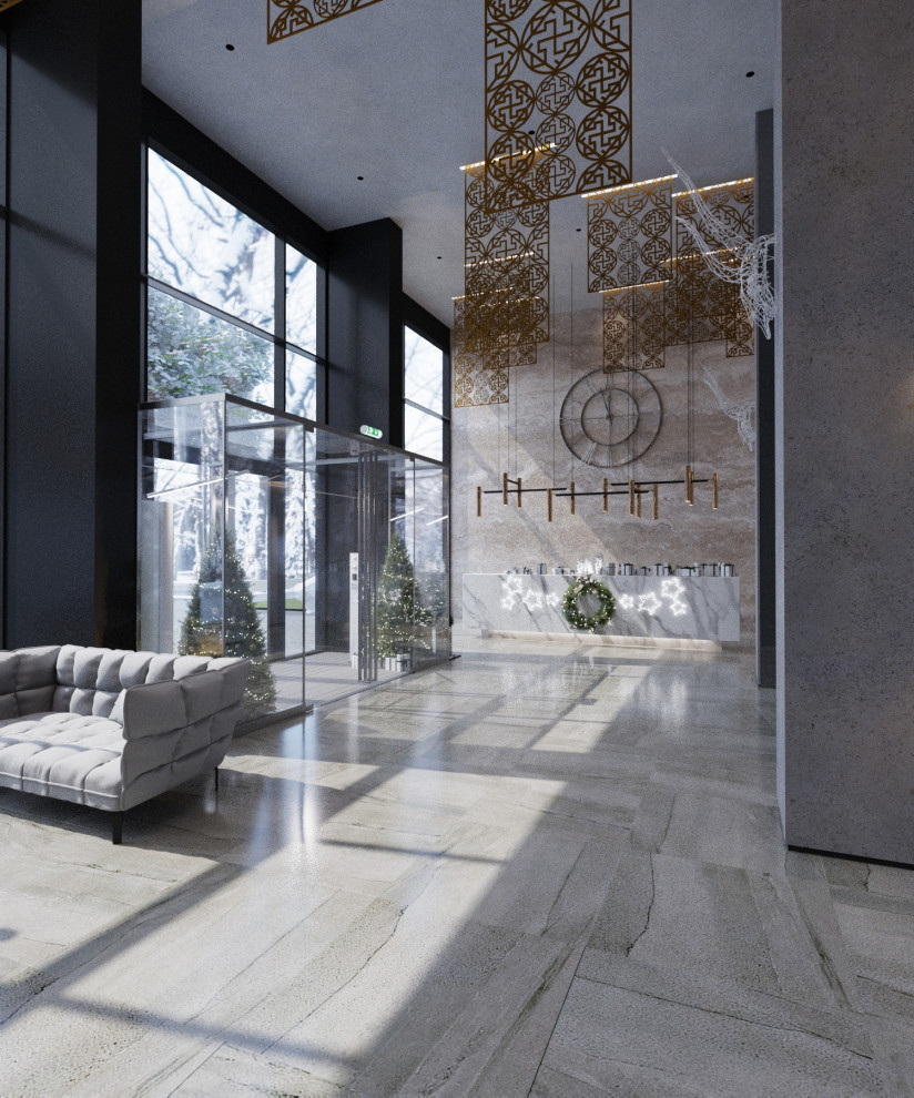 Новогодняя парадная