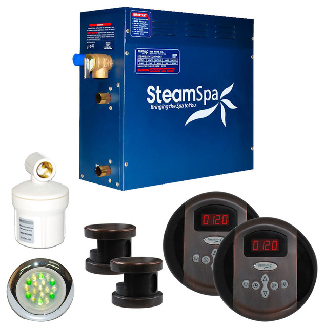 Steamspa Royal 12 Kw Quickstart Steam Bath Generator Package