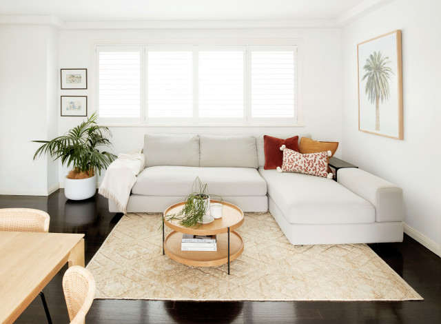 Beach Side Abode contemporary-living-room