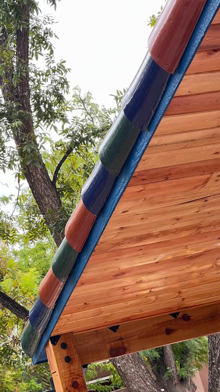 Custom Spanish Tile patio