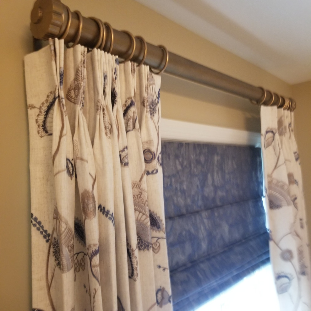 Window Treatment Installation on Montpelier