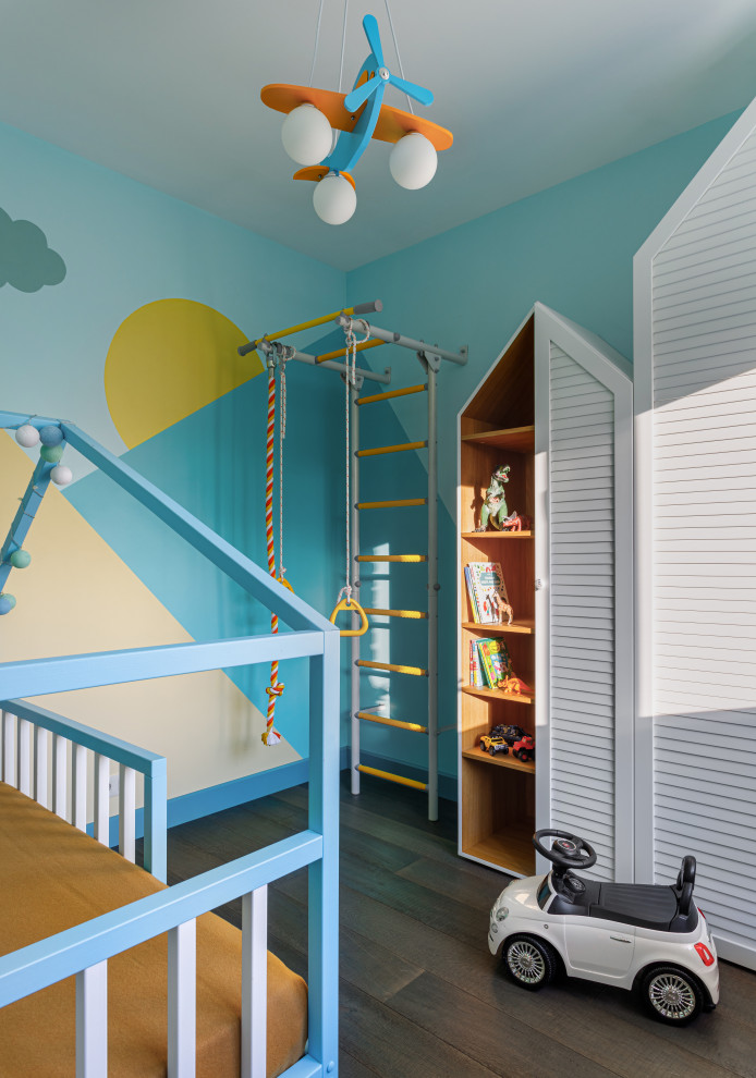 Inspiration för ett minimalistiskt barnrum