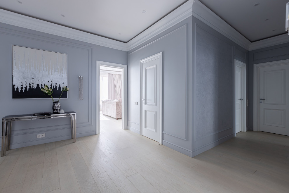 Четырехкомнатная квартира в стиле неоклассика 164 м2