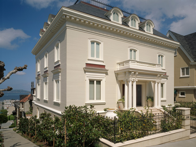 Traditional Exterior klassisk-fasad