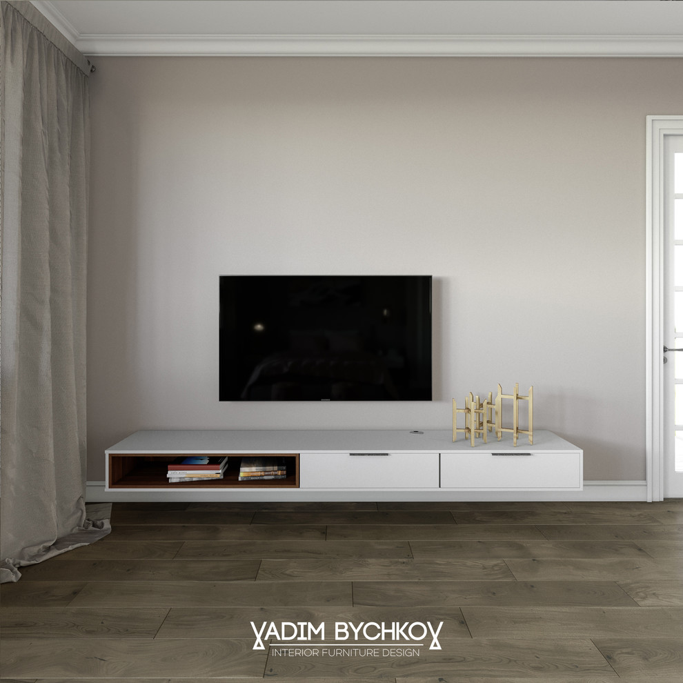 Дизайн-проект двухкомнатной квартиры в ЖК  Sun House