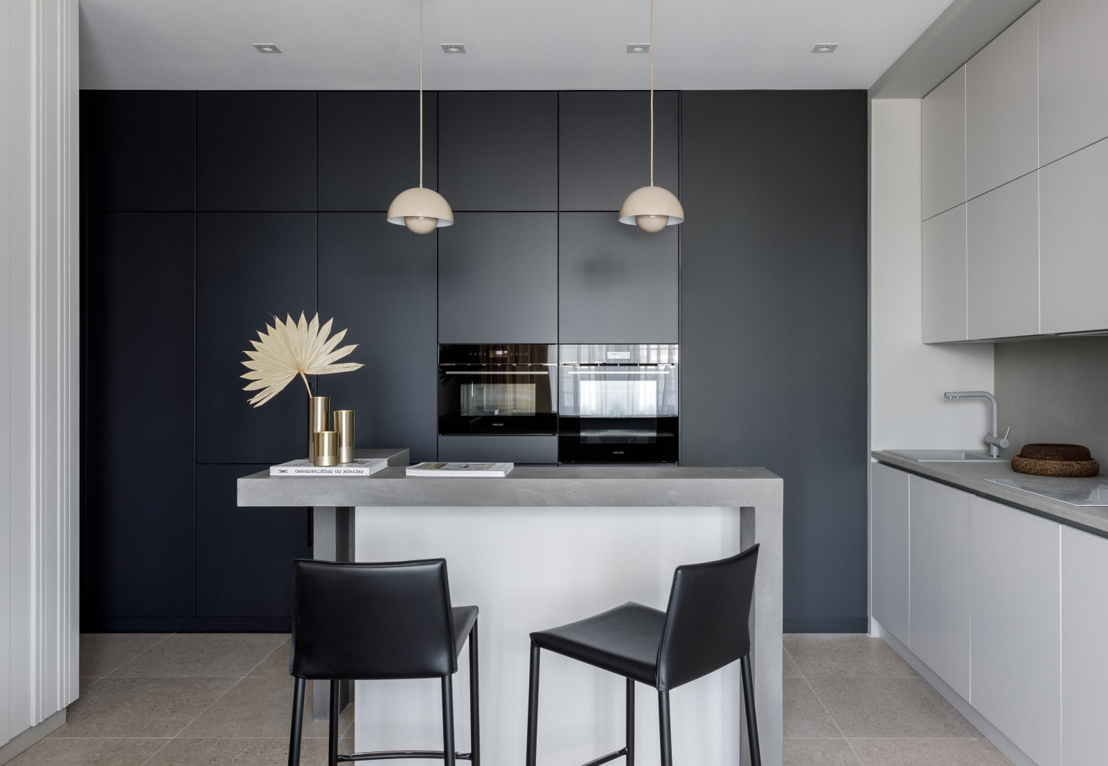 Кухня-гостиная в современном стиле